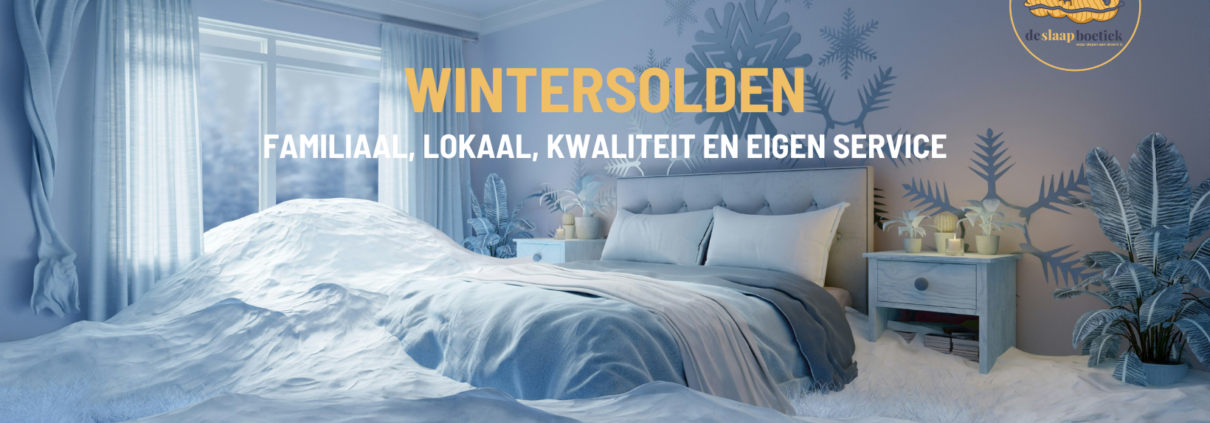 De Slaapboetiek wintersolden 2026